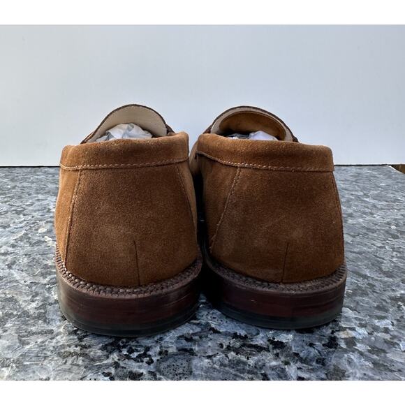 Grant Stone Traveler Penny Loafer Bourbon Suede Men’s Size 11D - Picture 5 of 16